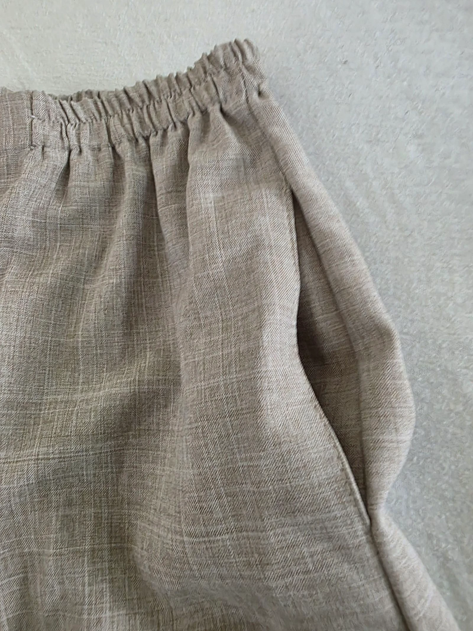 Bermuda estilo short longo / saia-calça 🍒vintage anos 80 fabricado na França🍒tamanho 38/44 – photo 2